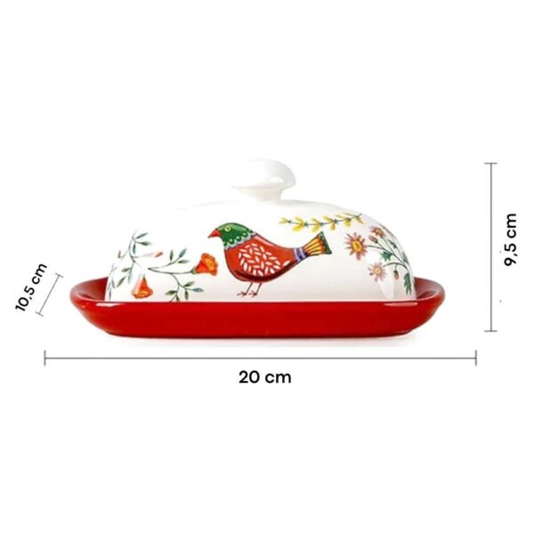 Beurrier Porcelaine Ancien – Image 6