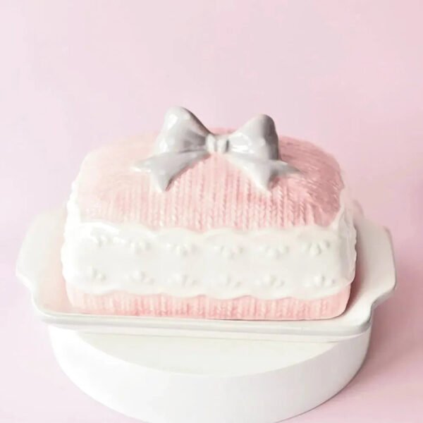 Beurrier Porcelaine Blanche – Image 2