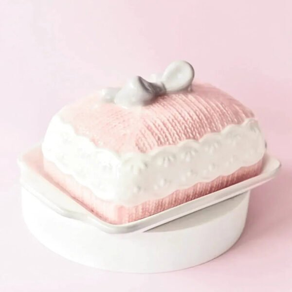 Beurrier Porcelaine Blanche – Image 3