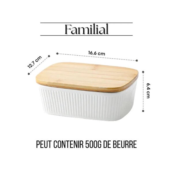 Beurrier Simple Ceramique – Image 6