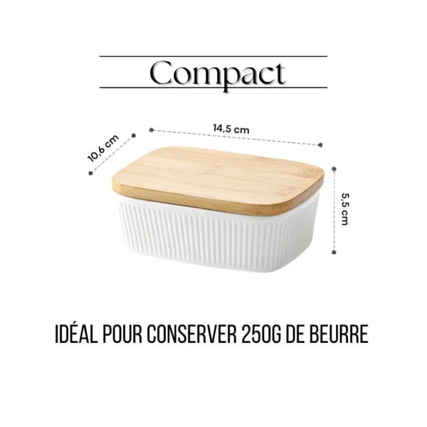 Beurrier Simple Ceramique – Image 8