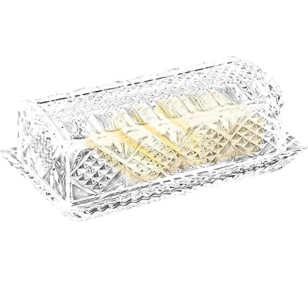 Beurrier Vintage en Verre – Image 3