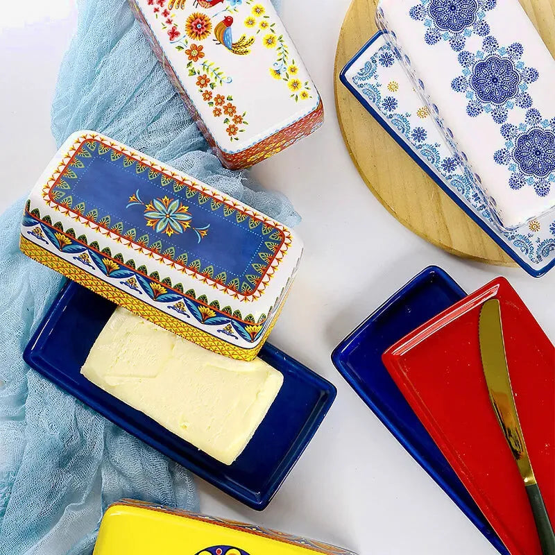 Beurrier Céramique Vintage – Image 3