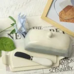 Beurrier Métal argenté