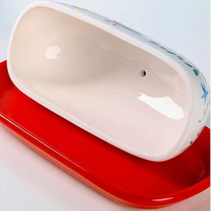 Beurrier Porcelaine Ancien – Image 2