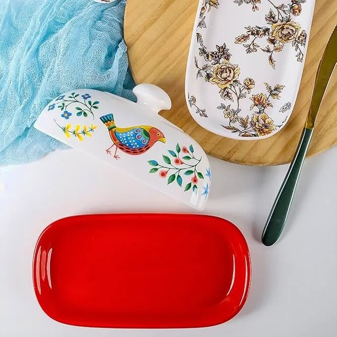 Beurrier Porcelaine Ancien – Image 5