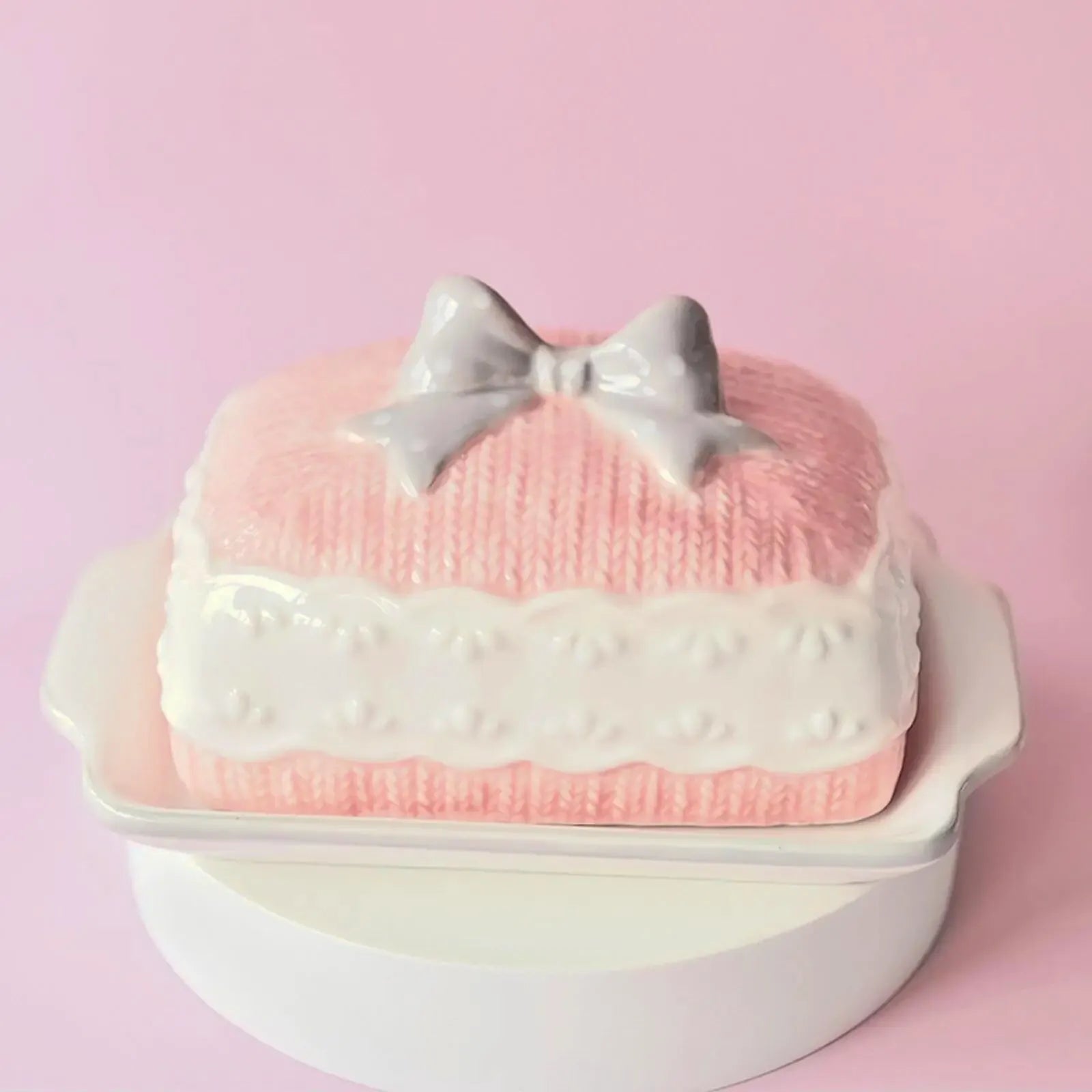 Beurrier Porcelaine Blanche – Image 2