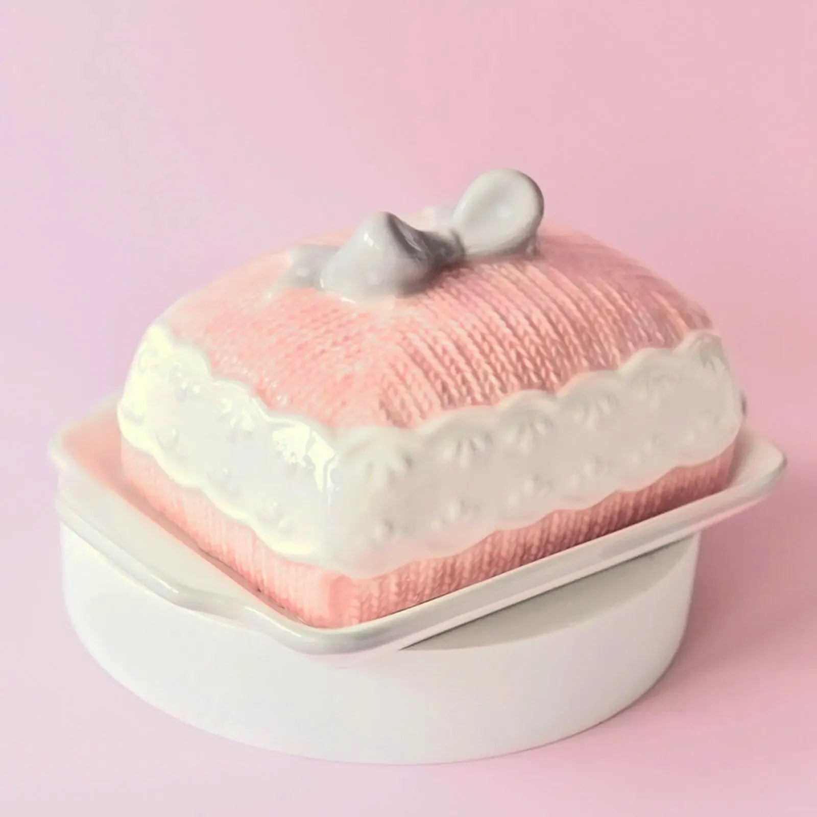 Beurrier Porcelaine Blanche – Image 3