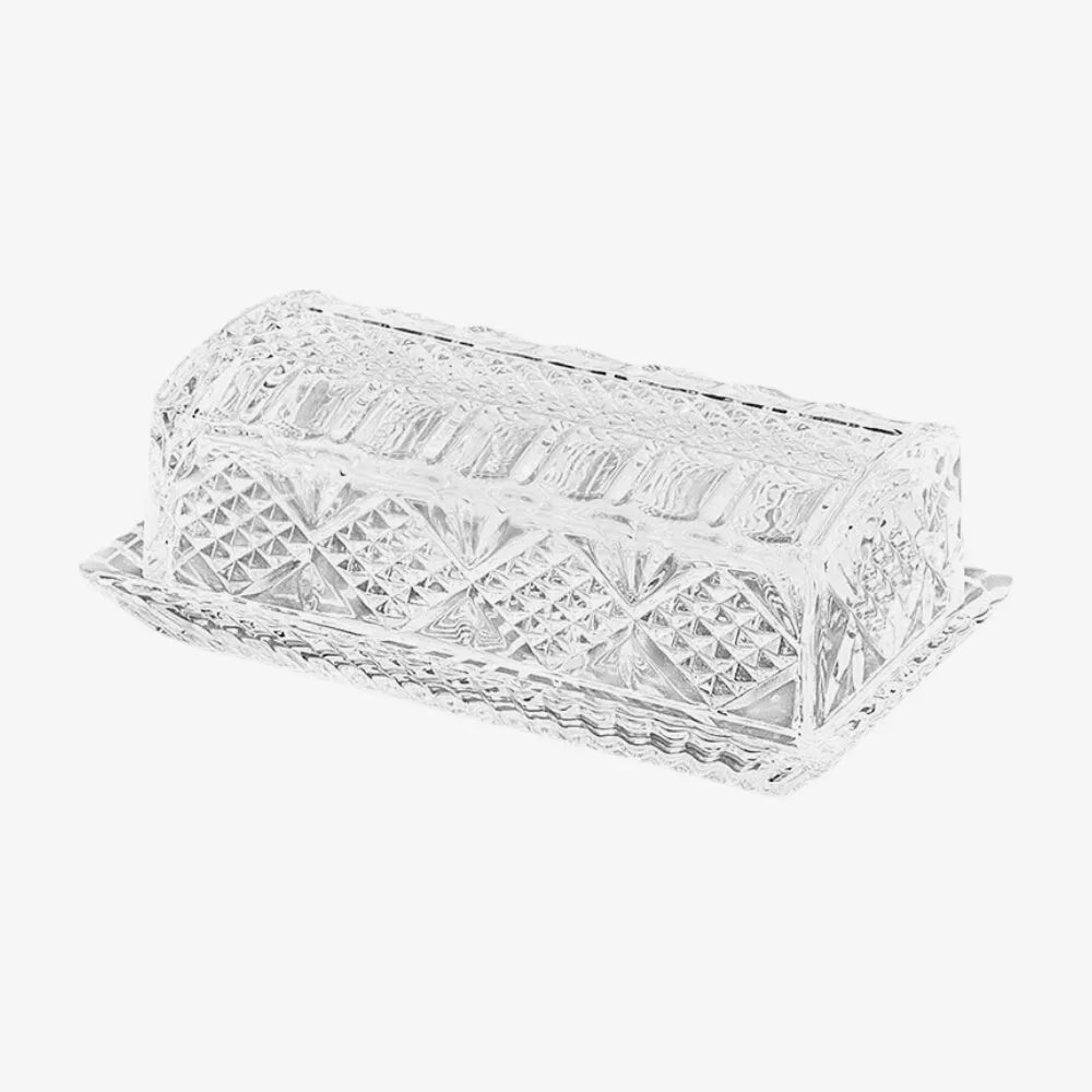 Beurrier Vintage en Verre